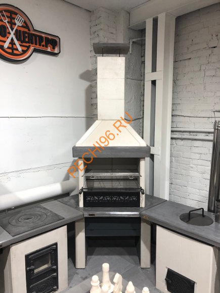 Печь-барбекю угловая Принц Сканди в Нижнем Новгороде