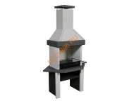 Печь-барбекю угловая Принц Сканди