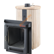 Печь банная Ферингер Оптима ПФ Окаменевшее дерево перенесённый рисунок