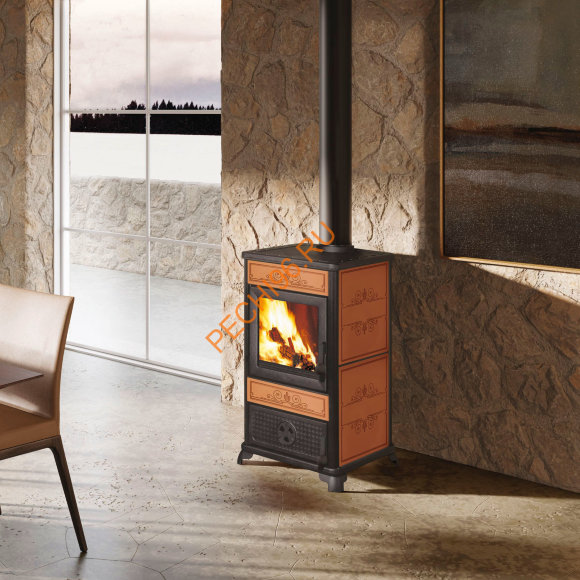 Печь-камин EdilKamin FANCY CUOIO Печь-камин EdilKamin FANCY CUOIO