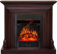 Электрокамин Royal Flame Bradford темный дуб с очагом Majestic FX Электрокамин Royal Flame Bradford темный дуб с очагом Majestic FX