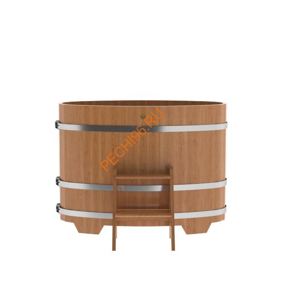 Купель для бани BentWood овальная из дуба Премиум, 0,69х1,31 м Купель для бани BentWood овальная из дуба Премиум, 0,69х1,31 м