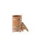 Купель для бани BentWood овальная из дуба Премиум, 0,69х1,31 м