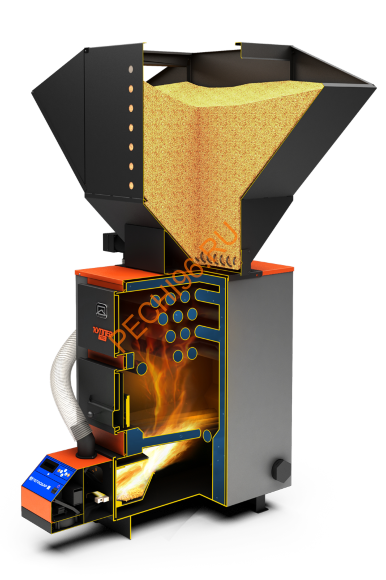 Горелка пеллетная Теплодар АПГ-25 (2017)