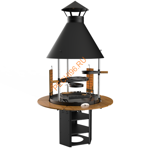 Гриль Grillux Suomi PREMIUM Black