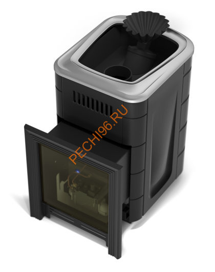 Печь банная ТМФ Таймыр Мини 2017 Inox БСЭ ЗК антрацит
