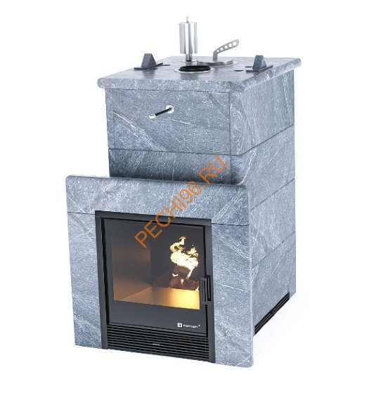 Печь банная ИзиСтим Сочи в кожухе из талькохлорита Печь банная ИзиСтим Сочи в кожухе из талькохлорита