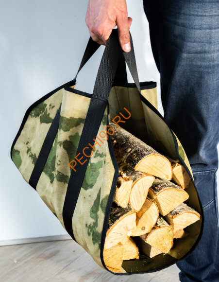 Дровница-сумка Fire&Wood Vienna, ткань хаки