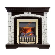 Электрокамин Dimplex Glasgow с очагом Danville Brass FB2 венге Электрокамин Dimplex Glasgow с очагом Danville Brass FB2 венге