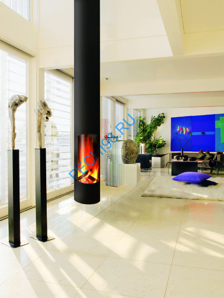 Камин Focus Slimfocus центральный подвесной Камин Focus Slimfocus центральный подвесной