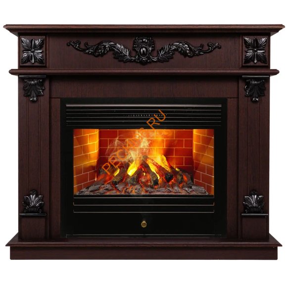 Электрокамин RealFlame Philadelphia 26 DN с очагом 3D Novara 26 (МДФ)