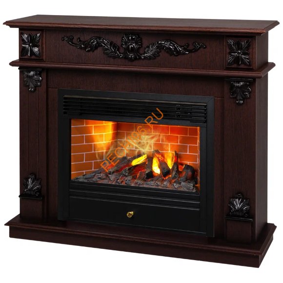 Электрокамин RealFlame Philadelphia 26 DN с очагом 3D Novara 26 (МДФ)
