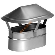 Зонт ВУЛКАН VOR овал 100х200 мм Зонт ВУЛКАН VOR овал 100х200 мм