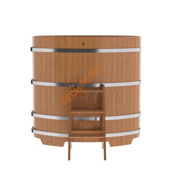 Купель для бани BentWood овальная из дуба Премиум, 0,80х1,42 м Купель для бани BentWood овальная из дуба Премиум, 0,80х1,42 м