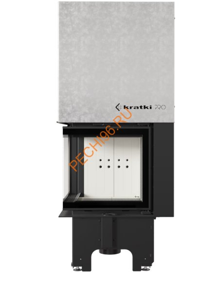 Каминная топка Kratki VNL/480/480, 8 кВт, гильотина