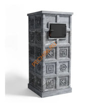 Печь банная KLOVER KLV RT 35-RV Талькомагнезит Изразцы 310S с прямыми углами Печь банная KLOVER KLV RT 35-RV Талькомагнезит Изразцы 310S с прямыми углами