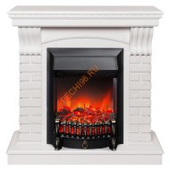 Электрокамин RealFlame JAZZ WT с очагом Fobos Lux BL Электрокамин RealFlame JAZZ WT с очагом Fobos Lux BL