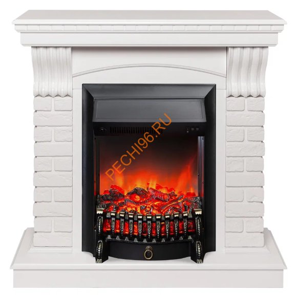 Электрокамин RealFlame JAZZ WT с очагом Fobos Lux BL Электрокамин RealFlame JAZZ WT с очагом Fobos Lux BL