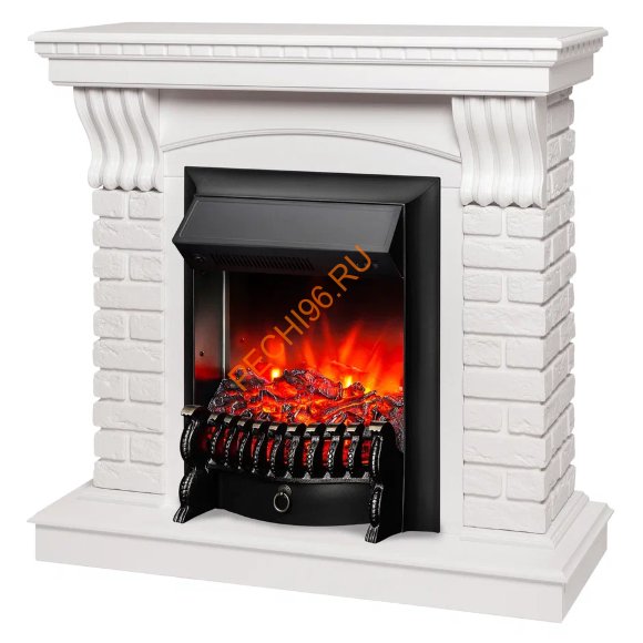 Электрокамин RealFlame JAZZ WT с очагом Fobos Lux BL Электрокамин RealFlame JAZZ WT с очагом Fobos Lux BL