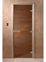 Дверь стеклянная DoorWood Теплый день бронза, 2000х800 мм Дверь стеклянная DoorWood Теплый день бронза, 2000х800 мм
