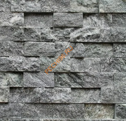 Плитка талькохлорит Рваный камень 200*50*20 мм Плитка талькохлорит Рваный камень 200*50*20 мм