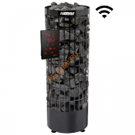 Электрическая печь Harvia Cilindro PC90XE Black Steel + CX001WiFi Электрическая печь Harvia Cilindro PC90XE Black Steel + CX001WiFi
