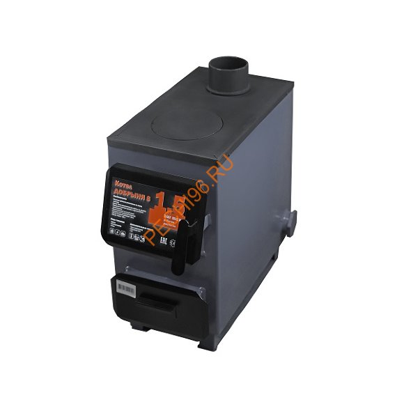 Котел отопительный твердотопливный Добрыня 8 (6 кВт)