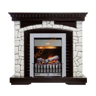 Электрокамин Dimplex Glasgow с очагом Danville Chrome FB2 венге Электрокамин Dimplex Glasgow с очагом Danville Chrome FB2 венге