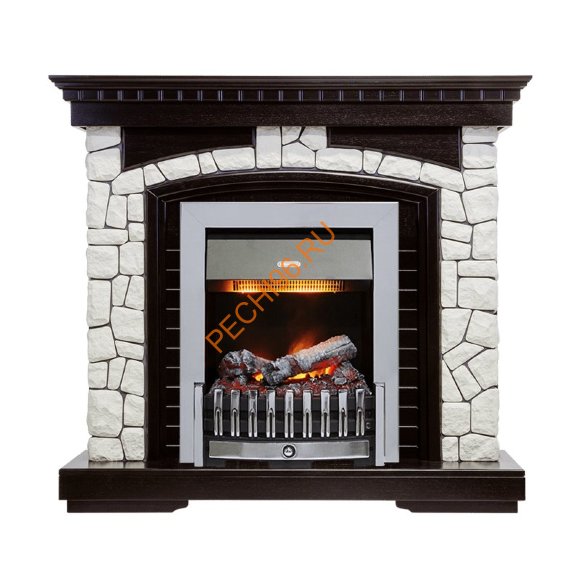 Электрокамин Dimplex Glasgow с очагом Danville Chrome FB2 венге Электрокамин Dimplex Glasgow с очагом Danville Chrome FB2 венге