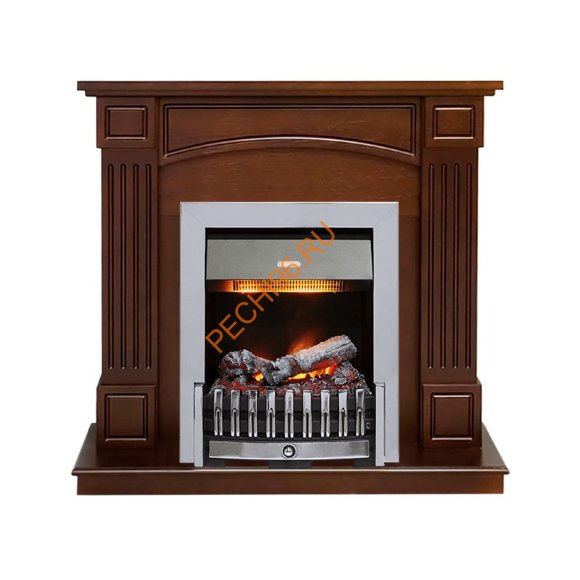 Электрокамин Dimplex Boston с очагом Danville Chrome FB2 темный дуб