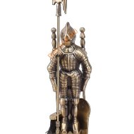 Каминный набор D50011АВ (К3050А) Рыцарь античная латунь