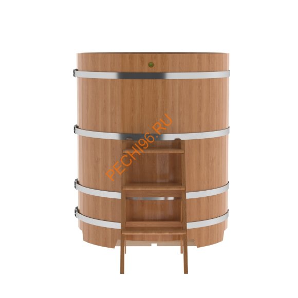 Купель для бани BentWood круглая из дуба Премиум, D1,17м
