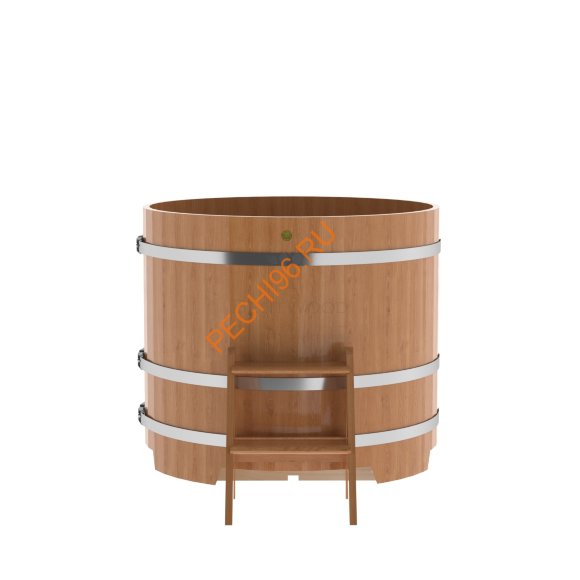 Купель для бани BentWood круглая из дуба Премиум, D1,17м