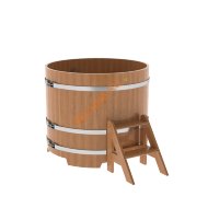 Купель для бани BentWood круглая из дуба Премиум, D1,17м Купель для бани BentWood круглая из дуба Премиум, D1,17м