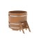 Купель для бани BentWood круглая из дуба Премиум, D1,17м