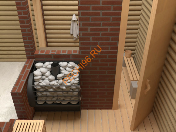 Печь банная Сабантуй 3D 16