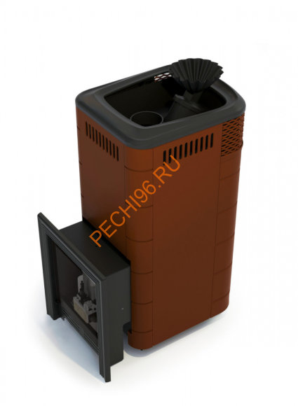 Печь банная ТМФ Таймыр XXL 2017 Inox БСЭ ЗК  терракота Печь банная ТМФ Таймыр XXL 2017 Inox БСЭ ЗК  терракота