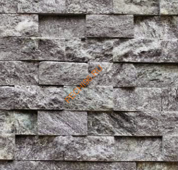 Плитка талькокварцит Рваный камень 150*40*25 мм