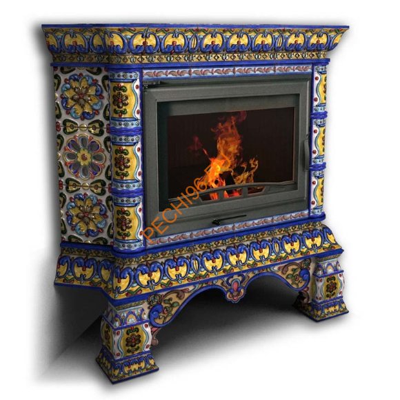 Печь-камин КимрПечь Кострома угловой Январь Печь-камин КимрПечь Кострома угловой Январь