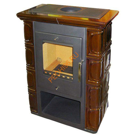 Стальная печь-камин Thorma BORGHOLM KERAMIK каштановая Стальная печь-камин Thorma BORGHOLM KERAMIK каштановая