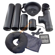 Система подачи воздуха Сталь-Мастер Второе дыхание BLACK мини