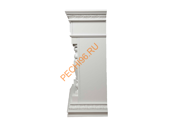 Электрокамин Electrolux EFP/P-3020LS с порталом Firelight Perfetto R, белый