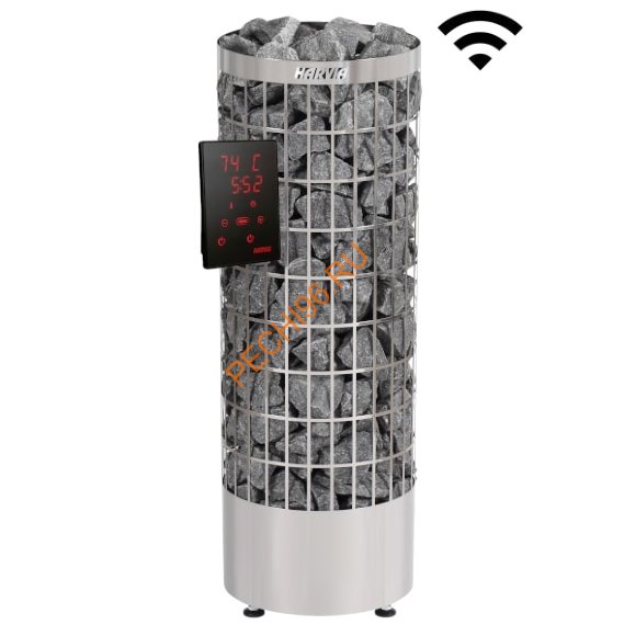 Электрическая печь Harvia Cilindro PC90XE Steel + CX001WiFi Электрическая печь Harvia Cilindro PC90XE Steel + CX001WiFi