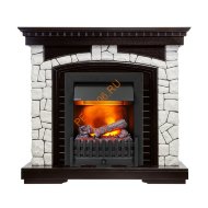 Электрокамин Dimplex Glasgow с очагом Danville Black FB2 венге Электрокамин Dimplex Glasgow с очагом Danville Black FB2 венге