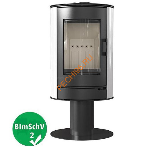 Печь-камин KRATKI Koza/AB/S/N/K/BIALY кафель белый