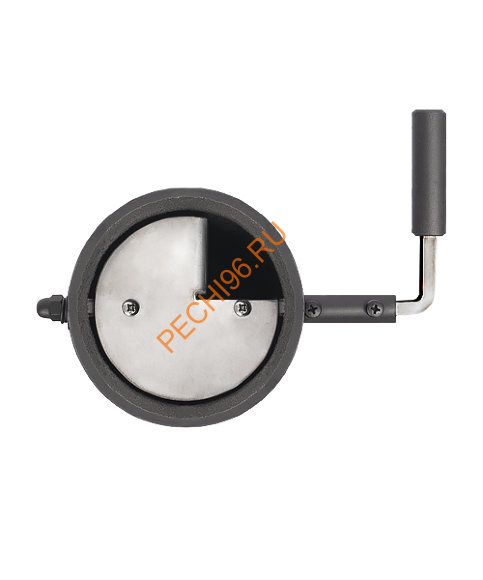 Шибер Везувий чугунный поворотный 0,5 м O115-120 мм