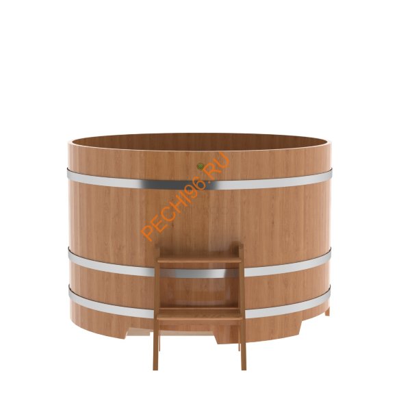 Купель для бани BentWood круглая из дуба Премиум, D1,5 м