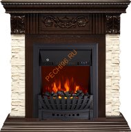 Электрокамин Royal Flame Luxemburg темный дуб с очагом Aspen Электрокамин Royal Flame Luxemburg темный дуб с очагом Aspen