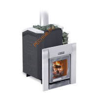 Печь банная Ермак Премиум 20 нержавеющая сталь с каменкой-сеткой