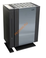 Электрическая печь EOS Mythos S45 15 кВт Vapor 3 кВт антрацит/ нержавейка Электрическая печь EOS Mythos S45 15 кВт Vapor 3 кВт антрацит/ нержавейка